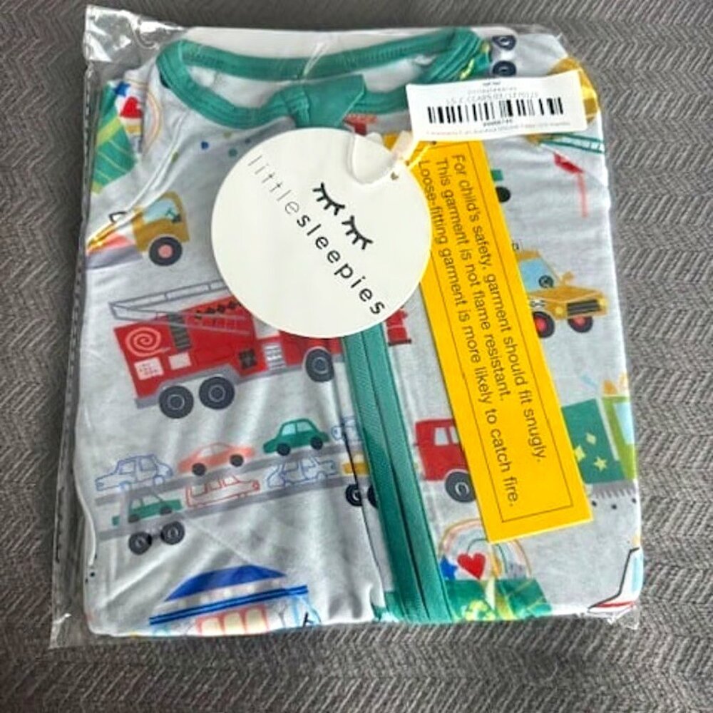 NEW Little Sleepies Community Cars Zippy 3-6 Months